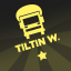 Tank truck insignia 'Tiltin West'