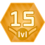 Reached level 15