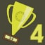 Fourth gold trophy!