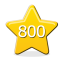 Mega stardom - 800!