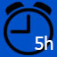 5 hours