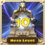 Reach hero level 10