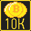 10,000 Bitcoins