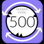 Scored 500 in Level 3 of Modern mode
