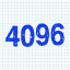 Score 4096