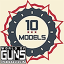 10 guns