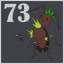 73 cockroaches killed