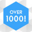 Over 1000!