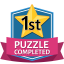 First Puzzle Completed