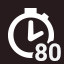 80 minutes in game