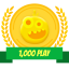 1,000 PLAY!