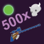 Kill 500 enemies with sniper