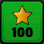 100 stars