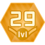 Reached level 29