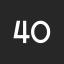 40 points