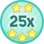 25x Combo!