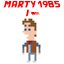 Marty Mcfly 1985 I