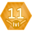 Reached level 11
