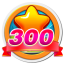 Get 300 Stars
