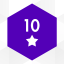 Level 10: 1 star
