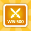Win multiplayer 500 times