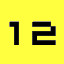 12 (yellow)