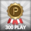 Play game 300 times