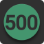 500 points!