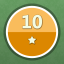 Solved 10 puzzles (1 star)