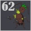62 cockroaches killed