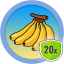Eat 20 bananas!