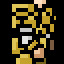 Gold armor set.