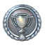 Weekly Tournament Winner Silver Medal