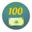 Win more than 100 credits per game
