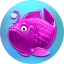 Purple fish saver