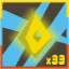 33 Yellow crystal