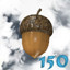 150 nuts collected