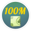 Accumulate 100M credits