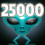 25000 Points