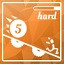 Won 5 Hard Level