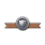 Hero's First Step Badge equipped