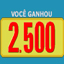 Ganhe 2.500 Reais