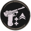 Solid metal gear