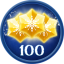 Obtain 100 Stars