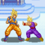 Goku vs Gohan in Temple
