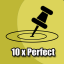 10 Perfect scores in one game