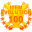 100 item evolutions