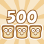 500 Total Toasts