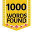 1000 Words Found!