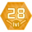 Reached level 28